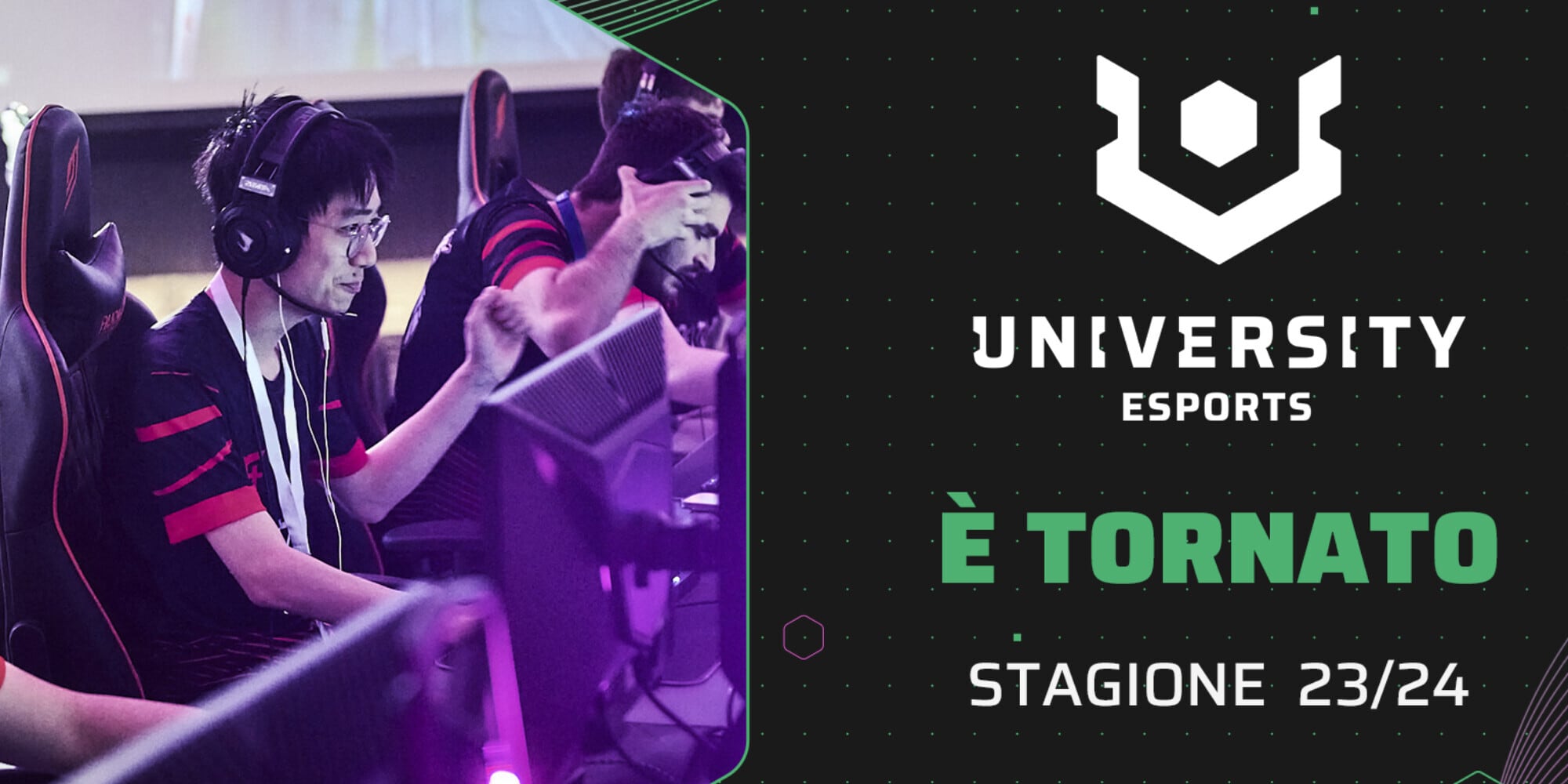 Il gaming in cattedra con l'University Esports