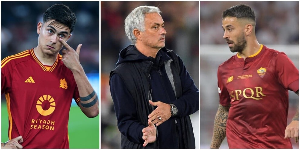 Lazio-Roma: la probabile formazione di Mourinho per il derby