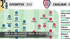 Serie A, tre anticipi. Italia, le scelte di Spalletti