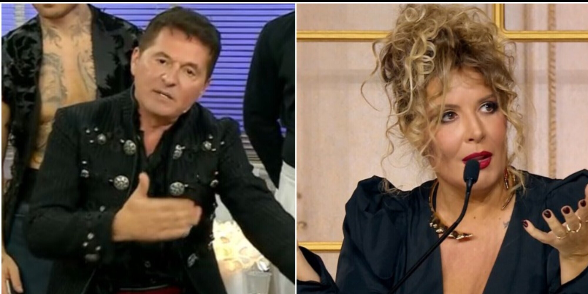Teo Mammucari, furia in diretta tv contro la Lucarelli: "L'anno prossimo vai a casa"
