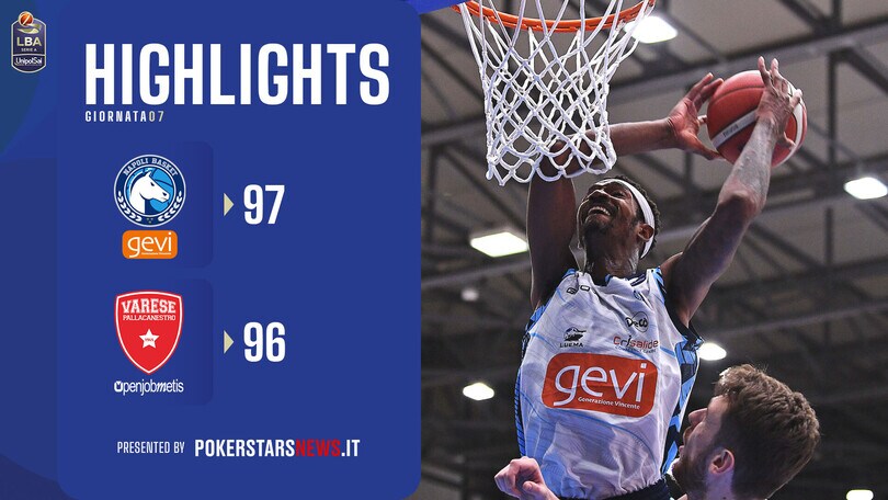 Generazione Vincente Napoli Basket - Openjobmetis Varese