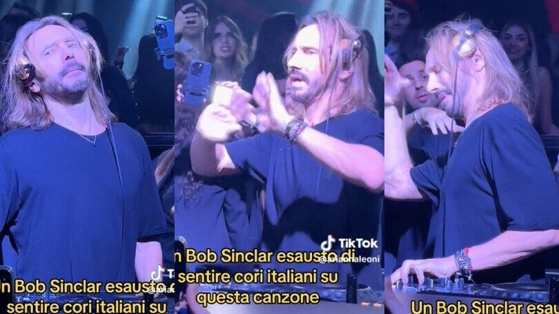 Bob Sinclair e il gesto in discoteca contro "Vesuvio erutta"
