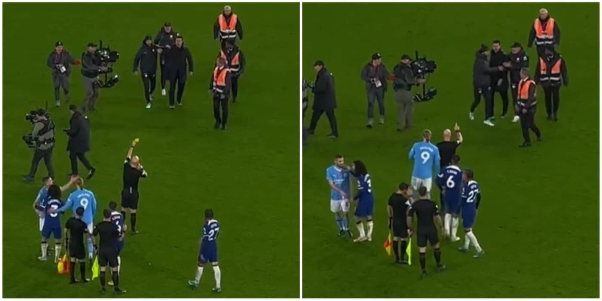 Taylor, ancora caos: Pochettino furioso, minacce in campo dopo Chelsea-City