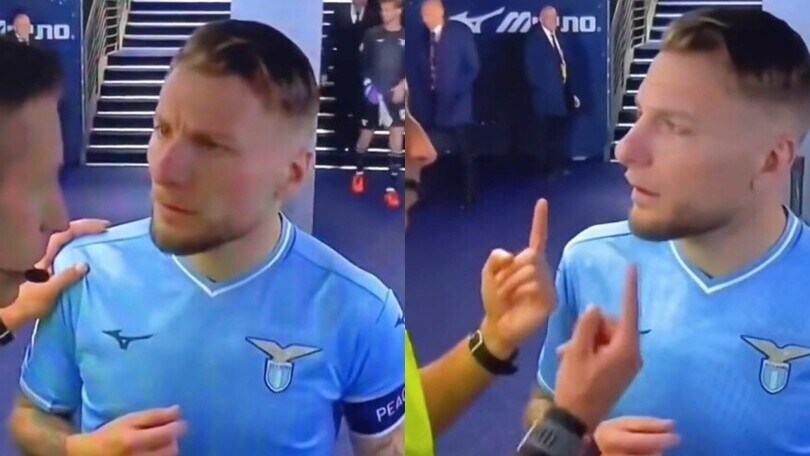 Il colloquio tra Immobile e Massa al derby diventa virale