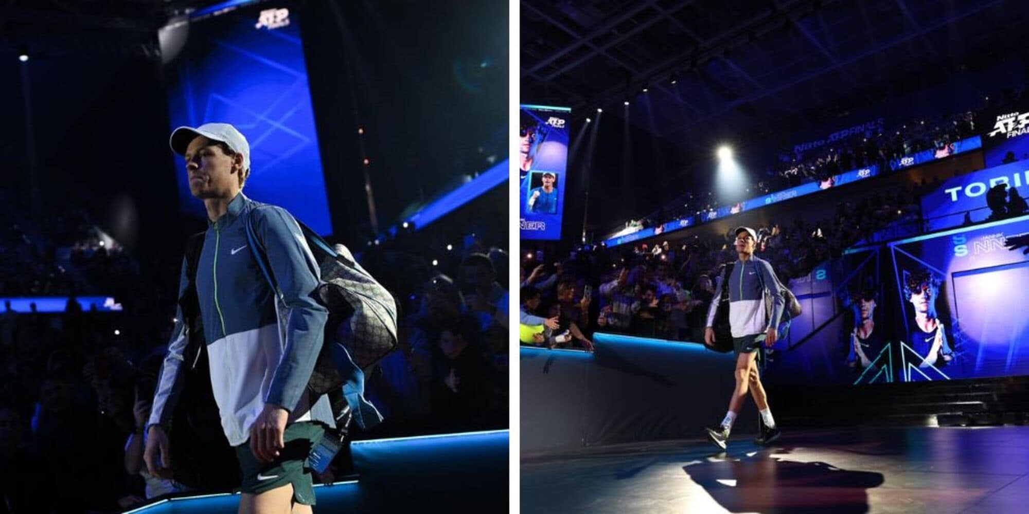 Nitto ATP Finals, Sinner ancora con la borsa di Gucci: ma c'è una novità