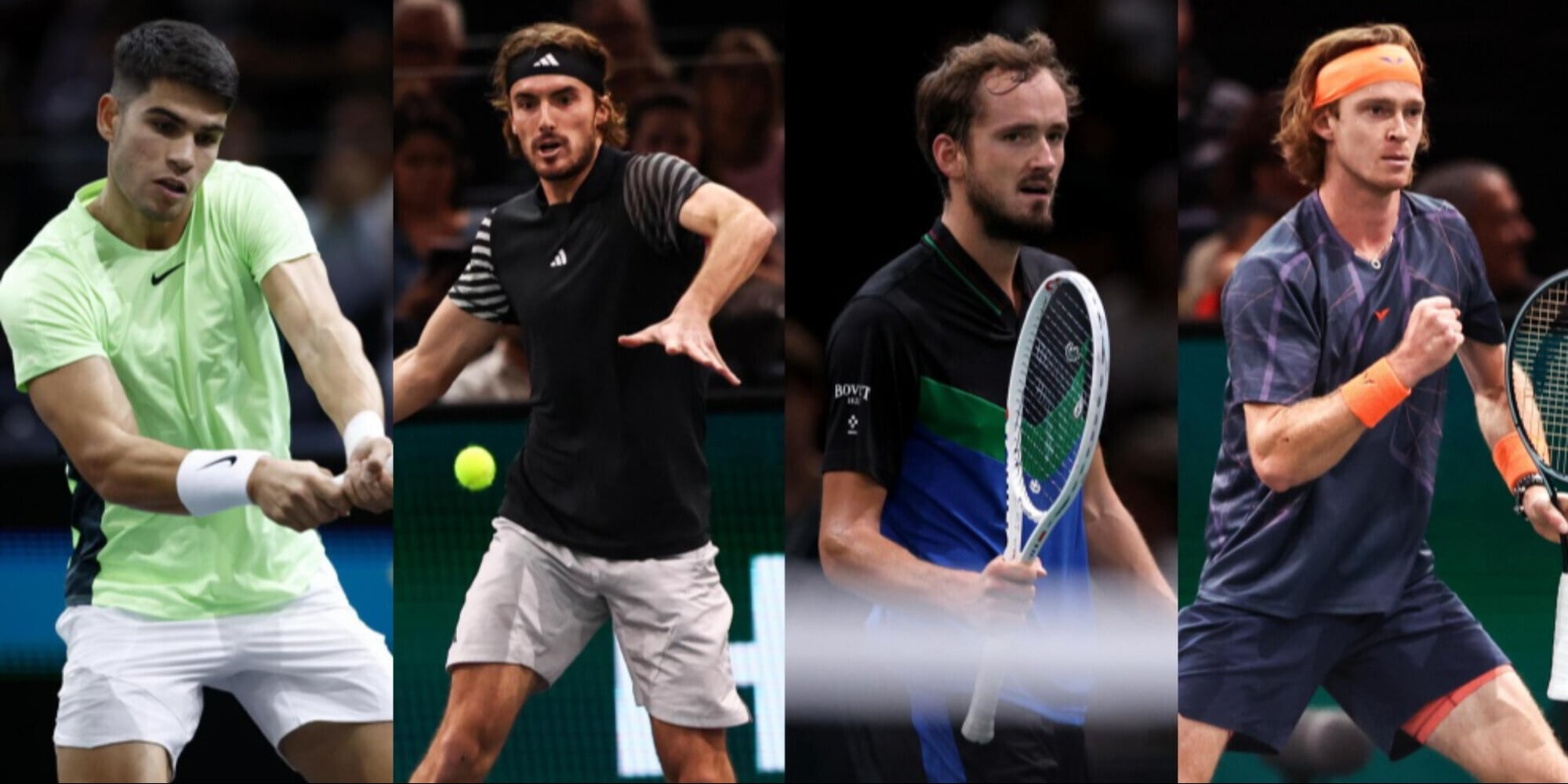 Medvedev-Rublev e Alcaraz-Zverev, orario e dove vedere in tv le sfide delle Nitto ATP Finals