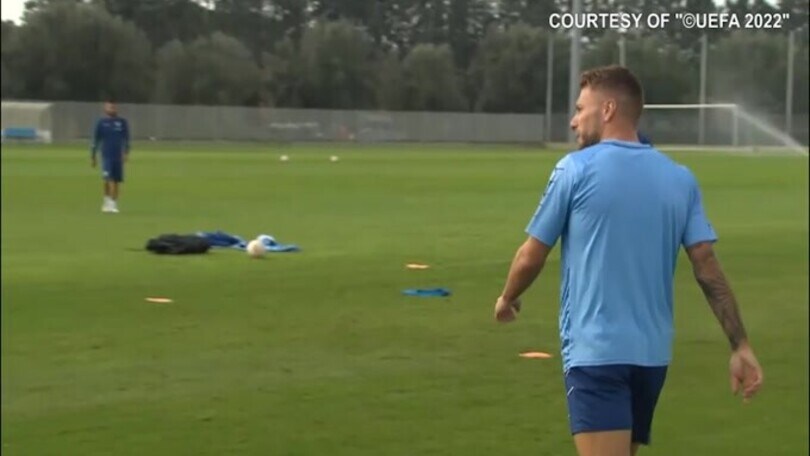 Lazio, Immobile e Jessica insieme in Tv
