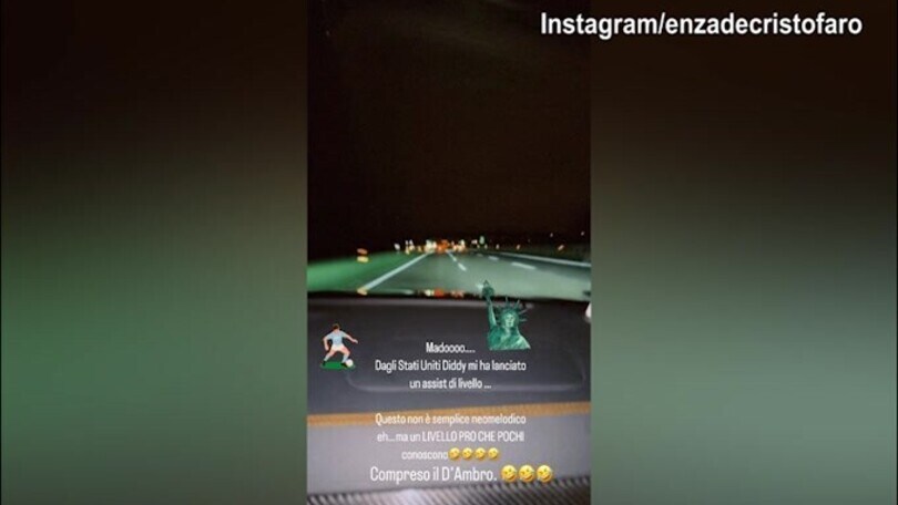 Enza De Cristofaro e Danilo in auto: che compilation di canzoni!
