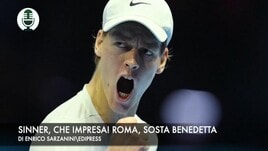 Sinner, che impresa! Roma, sosta benedetta