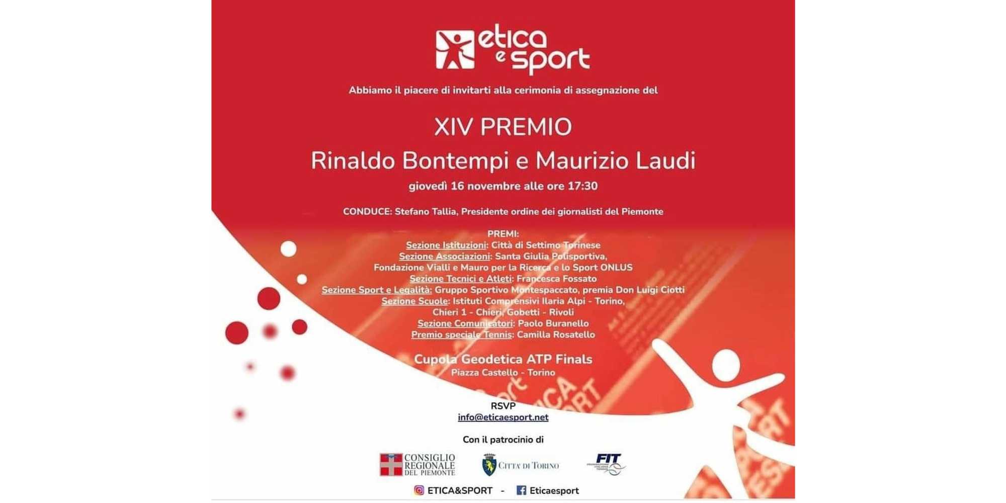 Gruppo Sportivo “Montespaccato” di Roma, premio speciale per la gestione di un impianto sportivo confiscato alla mafia