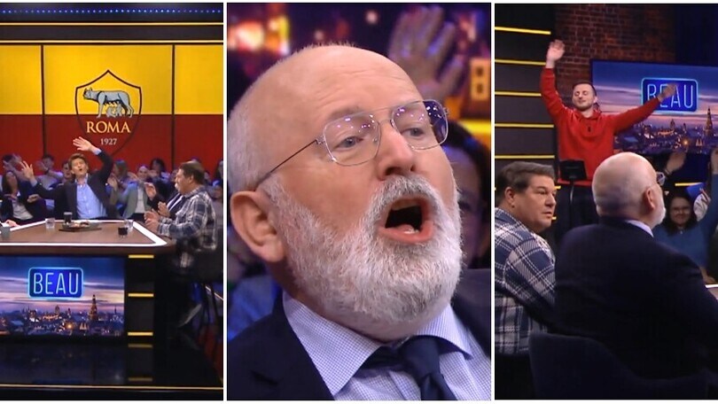 Timmermans scatenato: canta l'inno della Roma alla tv olandese!