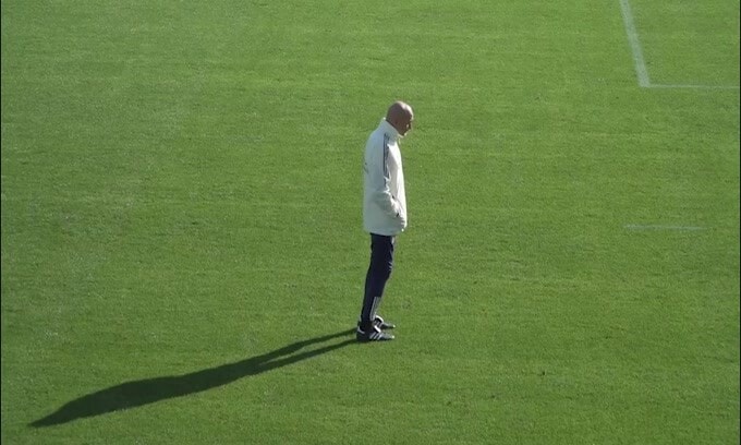 Italia, Spalletti osserva gli azzurri in allenamento