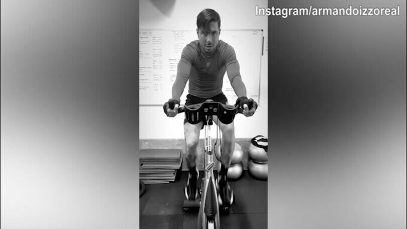 Monza, cyclette per Izzo: il difensore corre verso il rientro
