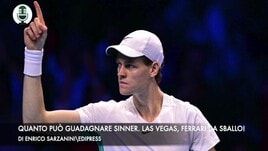 Quanto può guadagnare Sinner. Las Vegas, Ferrari da sballo!