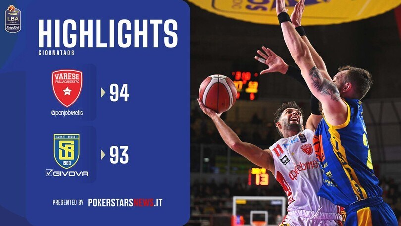 Openjobmetis Varese - Givova Scafati Basket