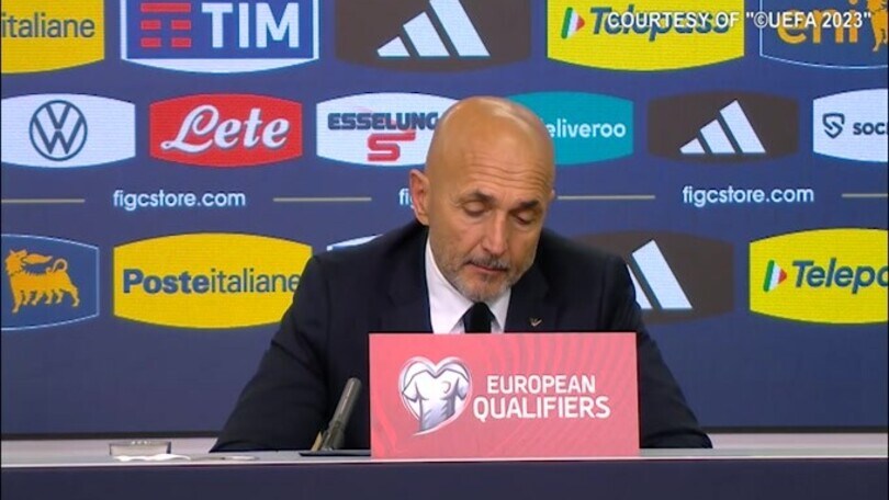 Spalletti: "Avevamo il fiato sul collo, io venuto per qualificarmi"