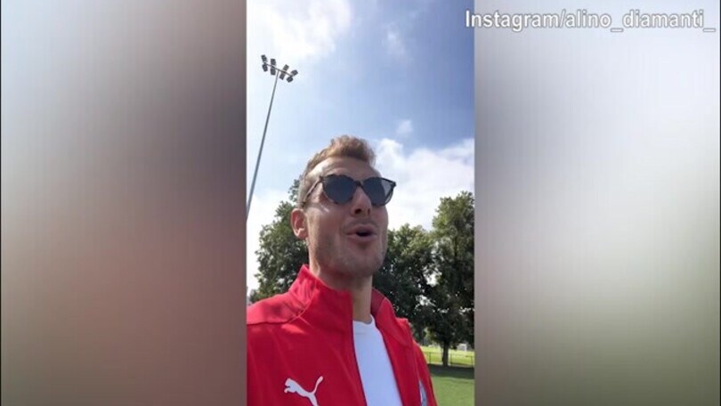 Diamanti racconta la sua giornata: "Ho visto la Nazionale e poi..."