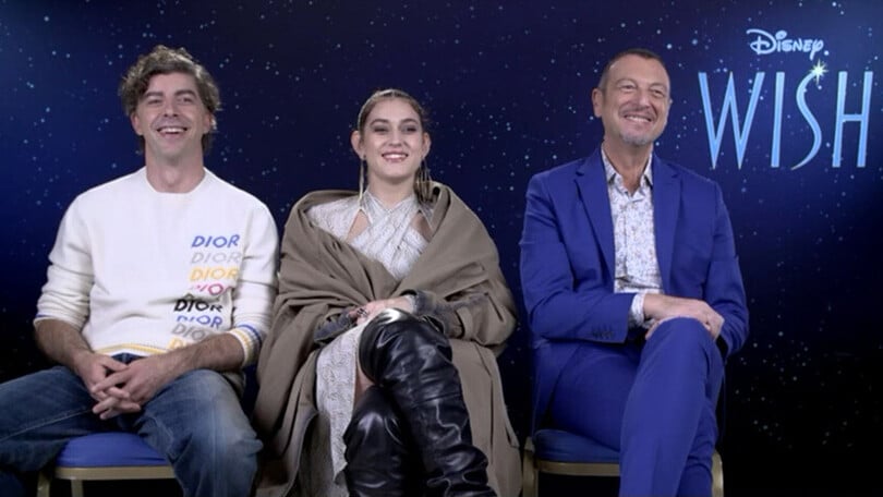 Amadeus, Gaia e Michele Riondino: intervista alle voci italiane di Wish