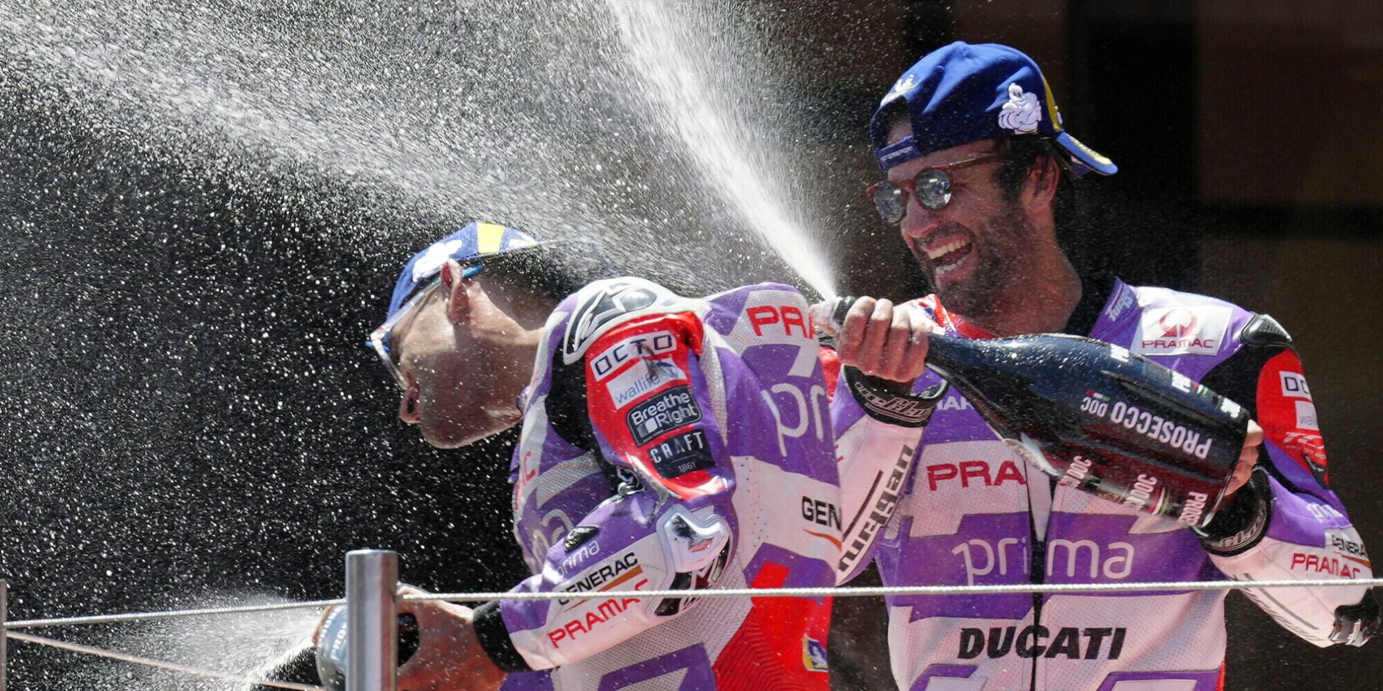 Ducati Pramac campione del mondo team: è la prima volta nella storia