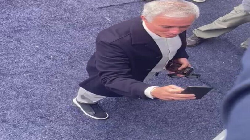 Mourinho e il simpatico sfottò ai tifosi laziali: il video è virale