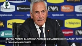 Gravina duro su Mancini. "Marcos Leonardo? Chiedete a Pinto"