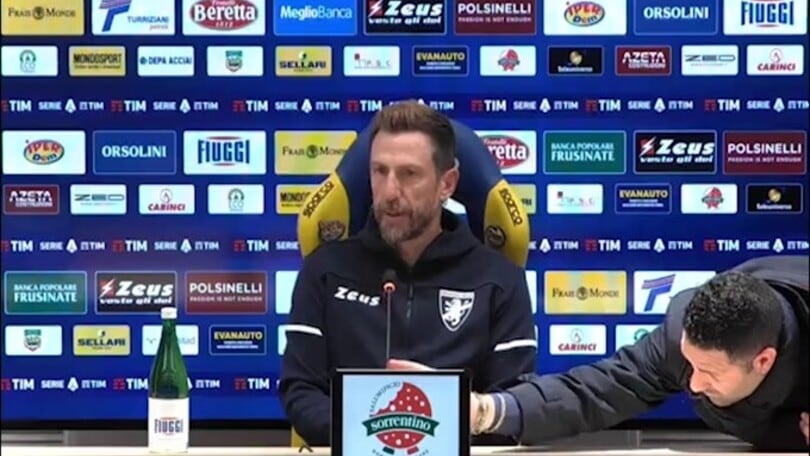 Di Francesco: "Proviamo recupero di Mazzitelli, Genoa ha valori importanti"