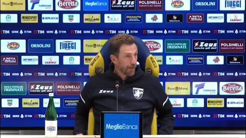 Di Francesco: "Donne nel calcio deve essere normale. Complimenti a Spalletti"