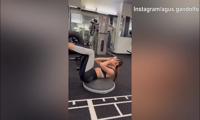 Lady Martinez, lavoro in palestra prima del weekend