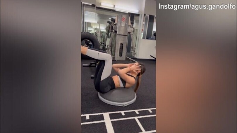 Lady Martinez, lavoro in palestra prima del weekend
