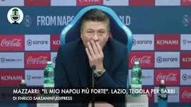 Mazzarri: "Il mio Napoli più forte". Lazio, Sarri perde Romagnoli