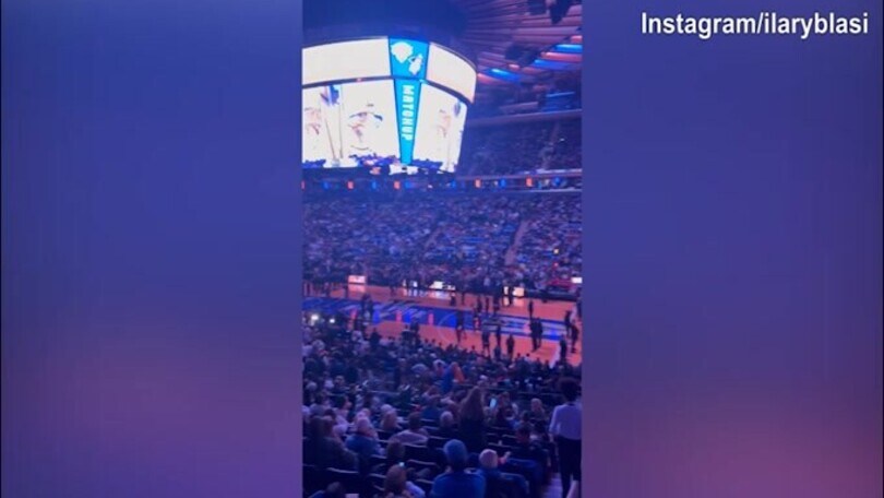Nba, New York-Miami: ci sono anche Ilary Blasi e Bastian