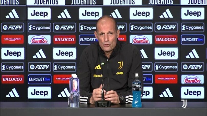 Allegri scherza: "Chiesa gioca a tennis? È bravo?"