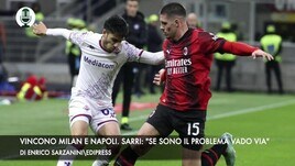 Vincono Milan e Napoli. Sarri: "Se sono il problema mi dimetto"