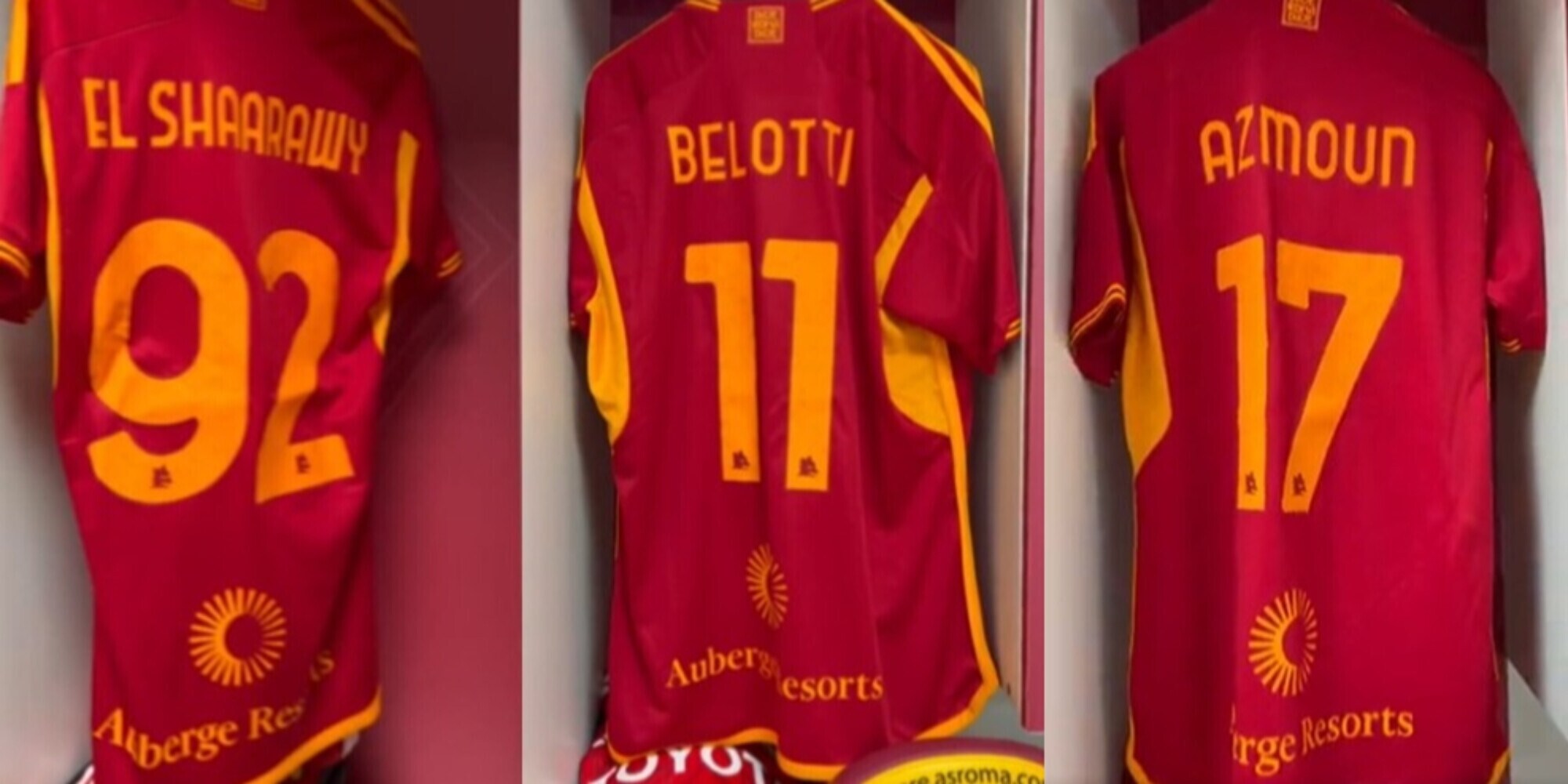 Roma, contro l'Udinese in campo con le maglie disegnate da Philip Colbert