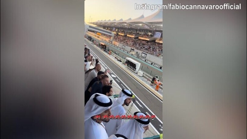 F1, ultimo valzer della stagione ad Abu Dhabi: c'è anche Fabio Cannavaro