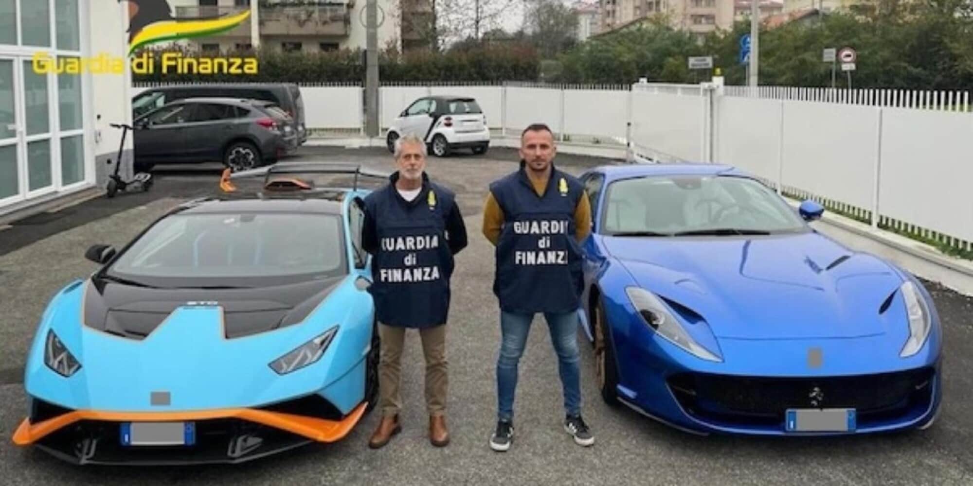 Ottiene il "bonus facciate" e si compra Ferrari e Lamborghini per 2 milioni