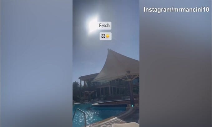 33° gradi e sole a Riyad: ecco come ha trascorso il compleanno Mancini