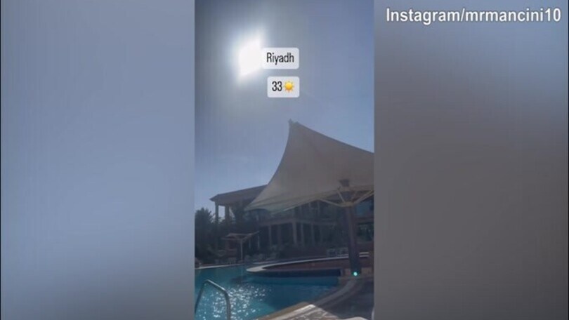 33° gradi e sole a Riyad: ecco come ha trascorso il compleanno Mancini