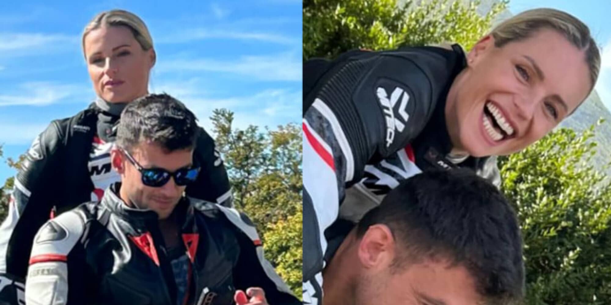 Michelle Hunziker al GP di Valencia: che sorpresa al fidanzato!