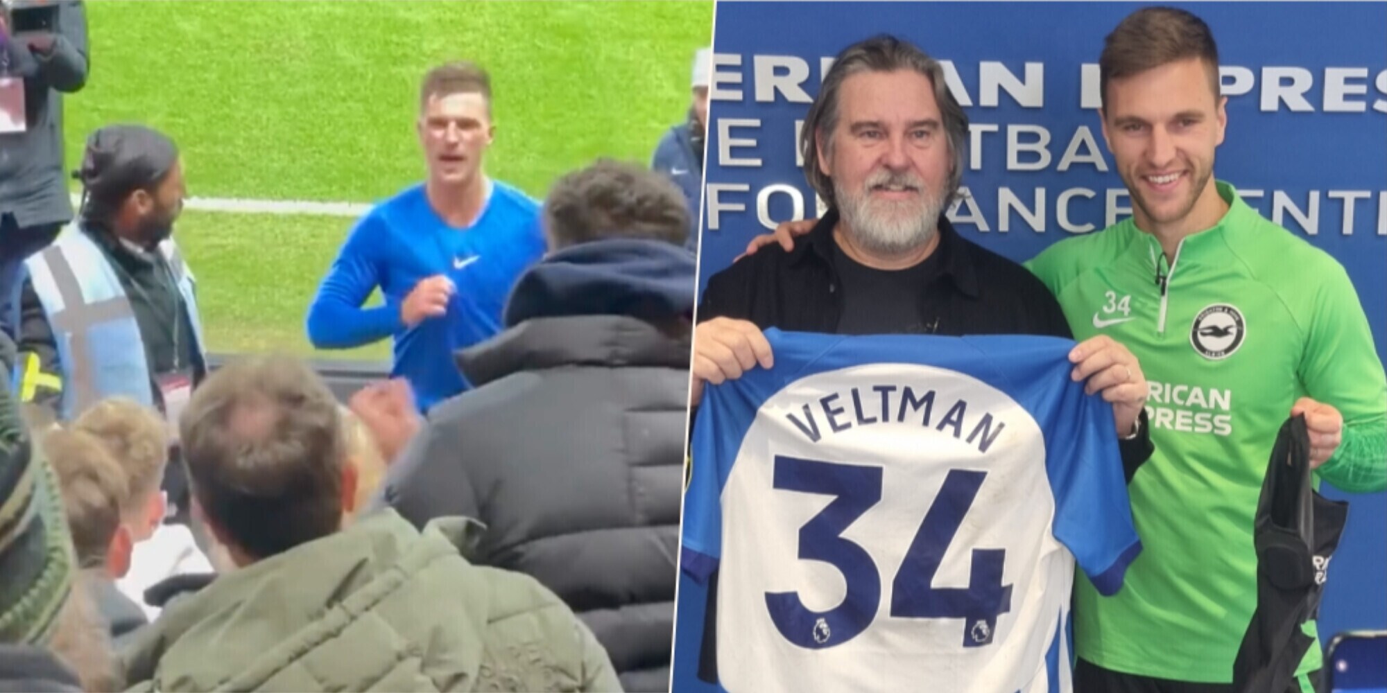 Veltman chiede indietro la maglia lanciata a un tifoso: il motivo
