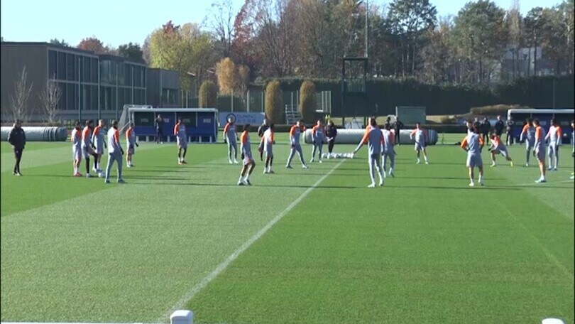 Inter, che risate in allenamento!