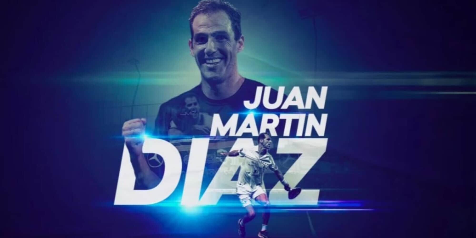 Il padel saluta ‘El Galleguito’ Juan Martin Diaz. Carraro: "Un campione"