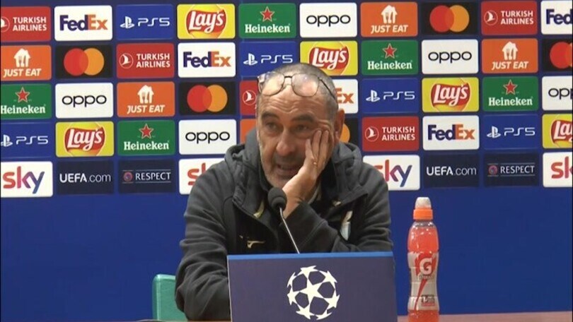 Sarri: "Mi piacerebbe chiudere la carriera alla Lazio"