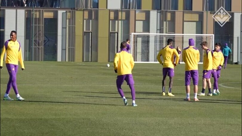 Fiorentina, allenamento al Viola Park: domani arriva il Genk