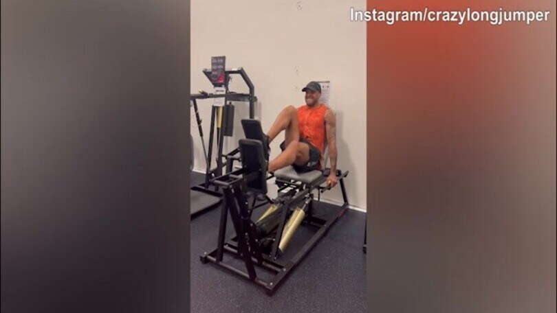 Jacobs, lavoro intenso e pesante in palestra