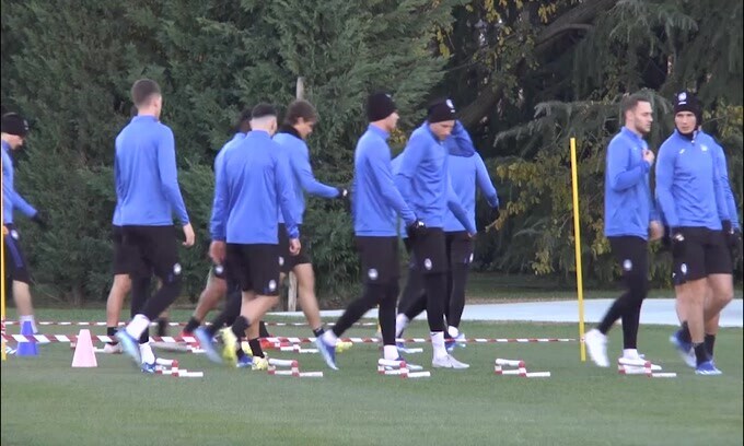 Verso Atalanta-Sporting Lisbona, nerazzurri in campo per la rifinitura