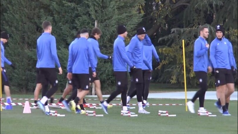 Verso Atalanta-Sporting Lisbona, nerazzurri in campo per la rifinitura