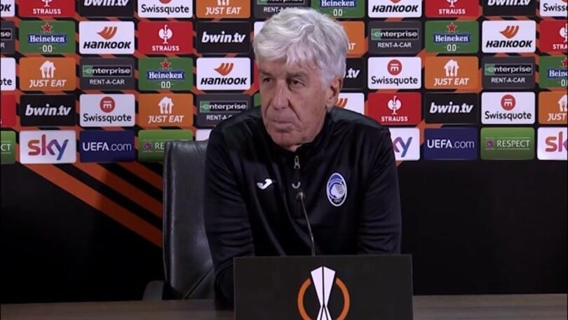 Gasperini: "Per noi è importante arrivare primi nel girone"