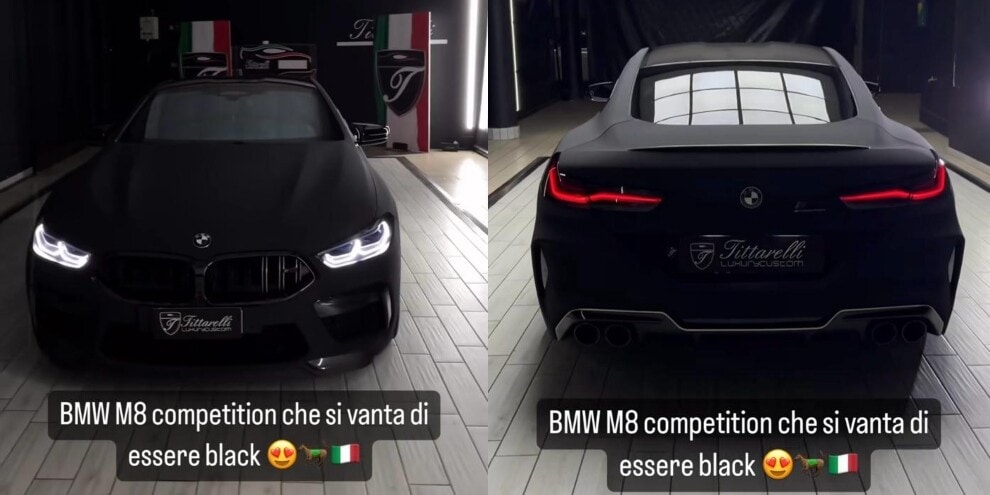 Mario Gila, una BMW extra lusso per la vittoria della Lazio in Champions