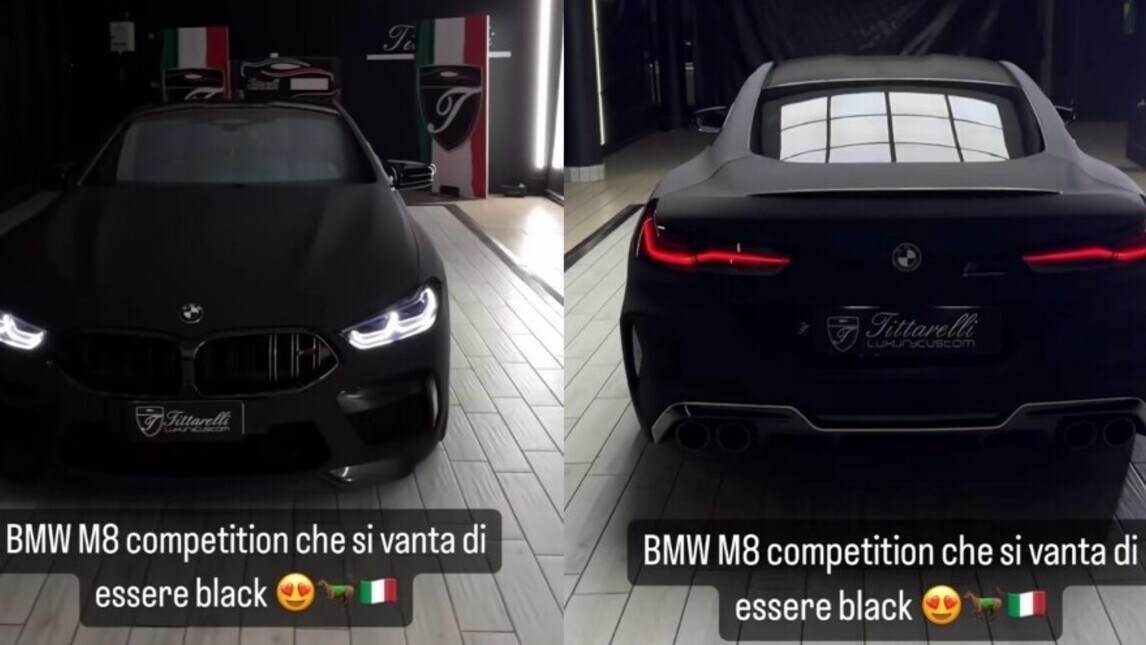Mario Gila, una BMW extra lusso per la vittoria della Lazio in Champions